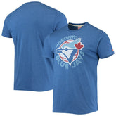 Toronto Blue Jays Homage Hand-Drawn Logo Tri-Blend T-Shirt - MLB
