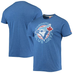 Toronto Blue Jays Homage Hand-Drawn Logo Tri-Blend T-Shirt - MLB