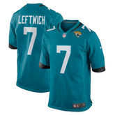 Byron Leftwich Jacksonville Jaguars Retired Player Game Jersey Teal | Nike for Sale