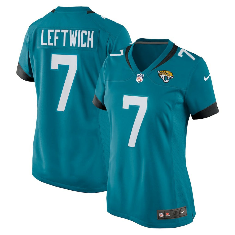 Byron Leftwich Jacksonville Jaguars Women's Retired Player Game Jersey Teal | Nike for Sale