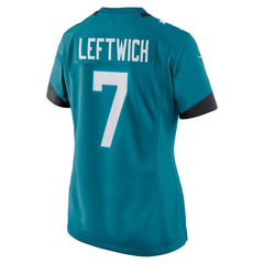 Byron Leftwich Jacksonville Jaguars Women's Retired Player Game Jersey Teal | Nike for Sale