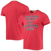 Cleveland Guardians Homage Hyper Local Tri-Blend T-Shirt - MLB