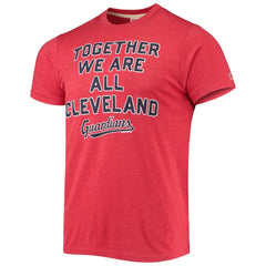 Cleveland Guardians Homage Hyper Local Tri-Blend T-Shirt - MLB