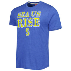 Seattle Mariners Homage Hyper Local Tri-Blend T-Shirt - MLB