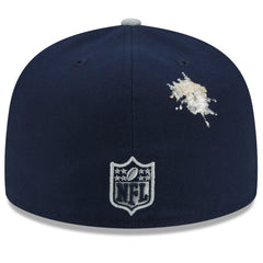 Dallas Cowboys New Era NFL x Staple Collection 59FIFTY Fitted Hat Navy/Gray | NFL
