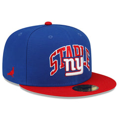 New York Giants New Era NFL x Staple Collection 59FIFTY Fitted Hat Royal/Red | NFL