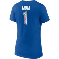 St. Louis Blues Fanatics Women's Team Mother's Day V-Neck T-Shirt - Blue - NHL