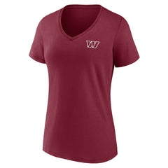 Washington Commanders Women's Team Mother's Day V-Neck T-Shirt Burgundy | Fanatics