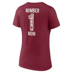 Washington Commanders Women's Team Mother's Day V-Neck T-Shirt Burgundy | Fanatics