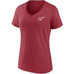 Arizona Cardinals Women's Team Mother's Day V-Neck T-Shirt Cardinal | Fanatics