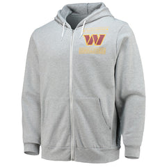 Washington Commanders NFL x Darius Rucker Collection Sponge Fleece Full-Zip Hoodie Heathered Gray | Fanatics