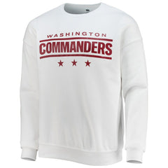 Washington Commanders NFL x Darius Rucker Collection Star Sponge Fleece Pullover Sweatshirt White | Fanatics