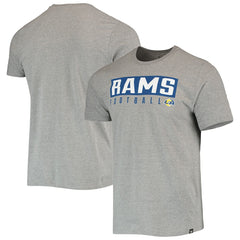 Los Angeles Rams '47 Major Super Rival T-Shirt Gray | 47 brand