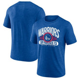 Golden State Warriors Badge of Honor Tri-Blend T-Shirt Royal - NBA