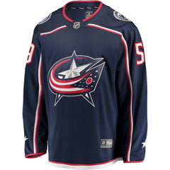 Yegor Chinakhov Columbus Blue Jackets Fanatics Home Breakaway Player Jersey - Navy - NHL