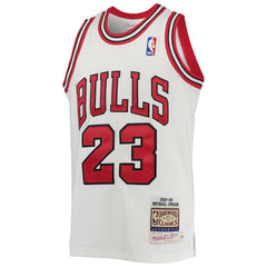 Michael Jordan Chicago Bulls Youth 1997/98 Hardwood Classics Authentic Jersey White - NBA
