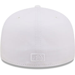 Pittsburgh Pirates New Era White on White 59FIFTY Fitted Hat Hats - MLB