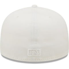 Boston Red Sox New Era White on White 59FIFTY Fitted Hat Hats - MLB