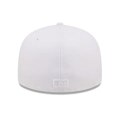 San Diego Padres New Era White on White 59FIFTY Fitted Hat Hats - MLB