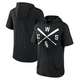 Chicago White Sox Fanatics Iconic Rebel Short Sleeve Hooded Top - MLB