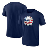 Buffalo Sabres Banner Wave Logo T-Shirt - Navy - NHL