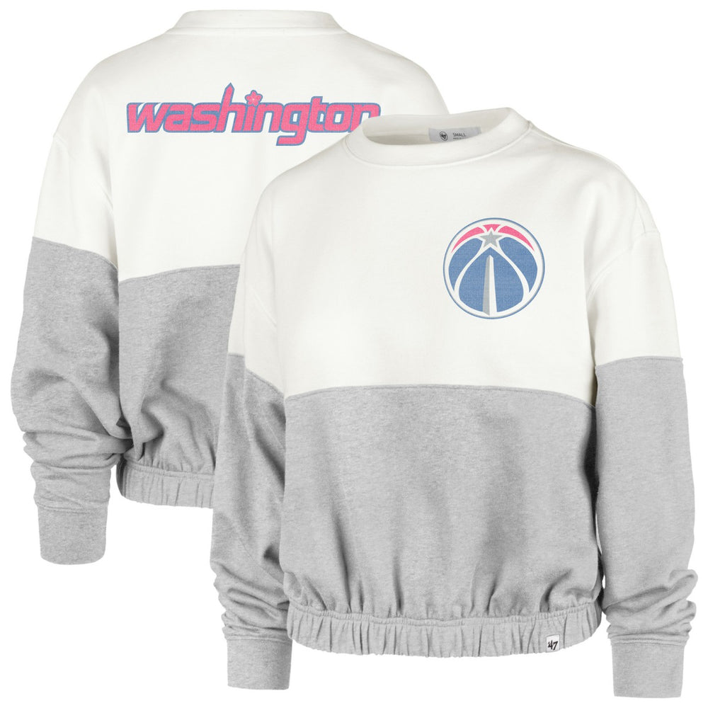 Washington Wizards '47 Women's City Edition Take Two Bonita Sweatshirt Cream - NBA
