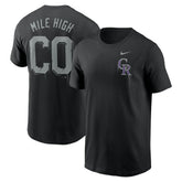Colorado Rockies Nike Mile High Local Team T-Shirt - MLB