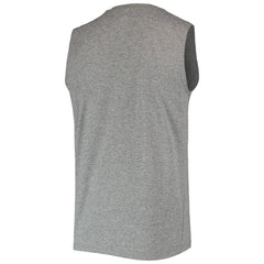 Las Vegas Raiders New Era Brushed Sleeveless Tank Top Heathered Gray | NFL