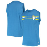 Los Angeles Rams New Era Brushed Sleeveless Tank Top Royal | NFL