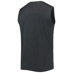 Pittsburgh Steelers New Era Brushed Sleeveless Tank Top Black | NFL