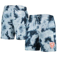 Chicago Bears New Era Tie-Dye Shorts Navy | NFL