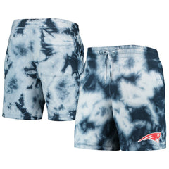 New England Patriots New Era Tie-Dye Shorts Navy | NFL