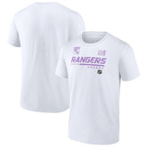 New York Rangers NHL Hockey Fights Cancer T-Shirt - White - NHL