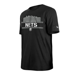 Brooklyn Nets Localized T-Shirt Black - NBA