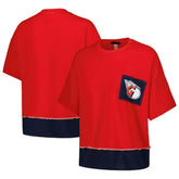 Cleveland Guardians Refried Apparel Women's Cropped T-Shirt - MLB