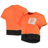 San Francisco Giants Refried Apparel Women's Cropped T-Shirt - MLB