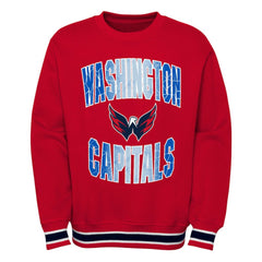 Washington Capitals Youth Classic Blueliner Pullover Sweatshirt - Red - NHL