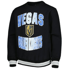 Vegas Golden Knights Youth Classic Blueliner Pullover Sweatshirt - Black - NHL