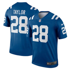 Jonathan Taylor Indianapolis Colts Legend Player Performance Top Royal | Nike for Sale