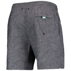 Las Vegas Raiders Naples Layered Leaves Swim Trunks Black | Tommy Bahama