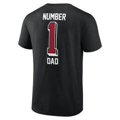 Atlanta Falcons Number One Dad T-Shirt Black | NFL