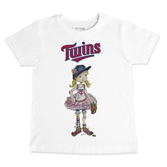 Minnesota Twins Tiny Turnip Youth Baseball Babes T-Shirt - MLB