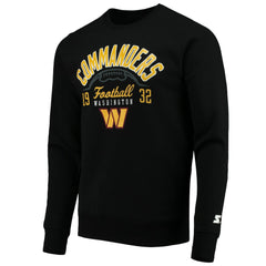 Washington Commanders Starter Pullover Sweatshirt Black | NFL