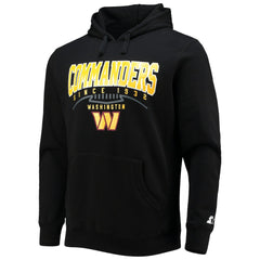 Washington Commanders Starter Premier Pullover Hoodie Black | NFL