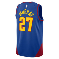 Jamal Murray Denver Nuggets Jordan Brand Unisex Swingman Jersey Statement Editi- Blue - NBA