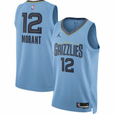 Ja Morant Memphis Grizzlies Jordan Brand Unisex Swingman Jersey Statement Edition Light Blue - NBA