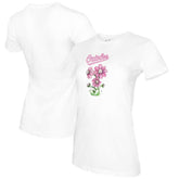 Baltimore Orioles Tiny Turnip Women's Blooming Baseballs T-Shirt - MLB