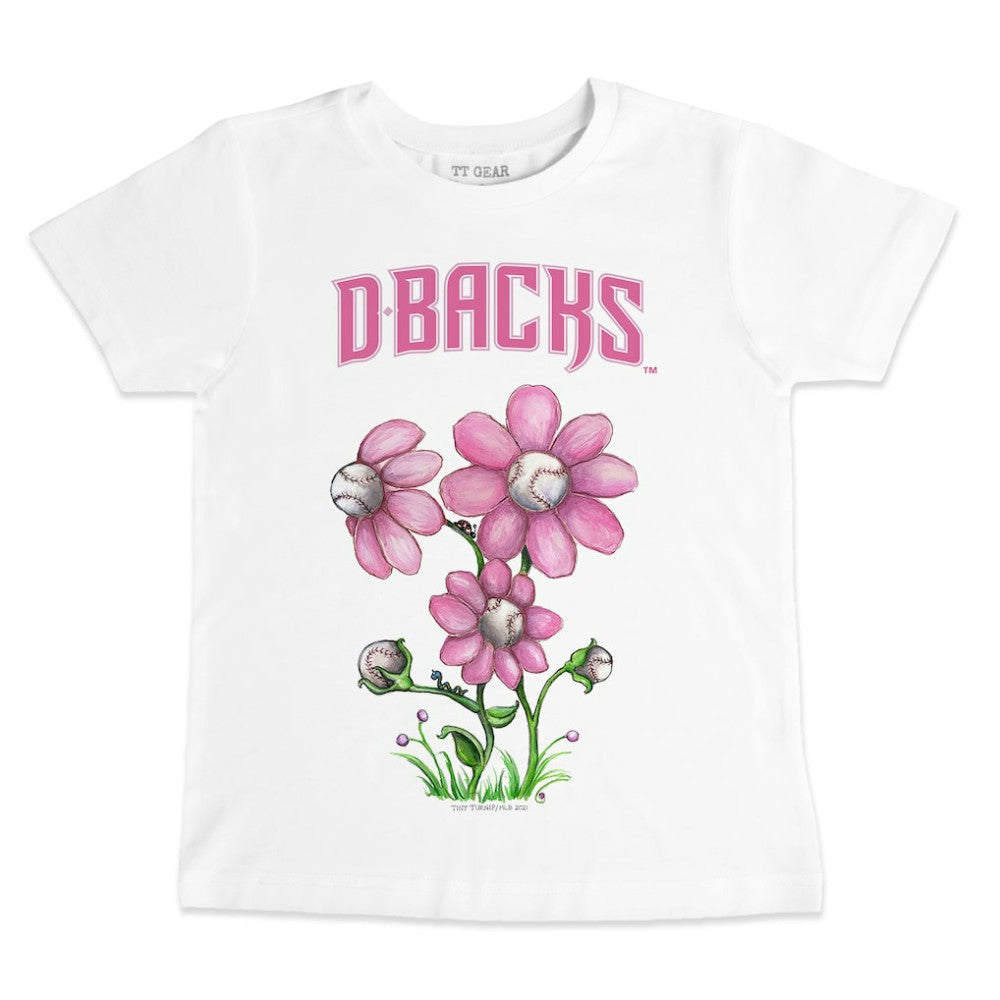 Arizona Diamondbacks Tiny Turnip Youth Blooming Baseballs T-Shirt - MLB