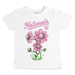 Washington Nationals Tiny Turnip Youth Blooming Baseballs T-Shirt - MLB