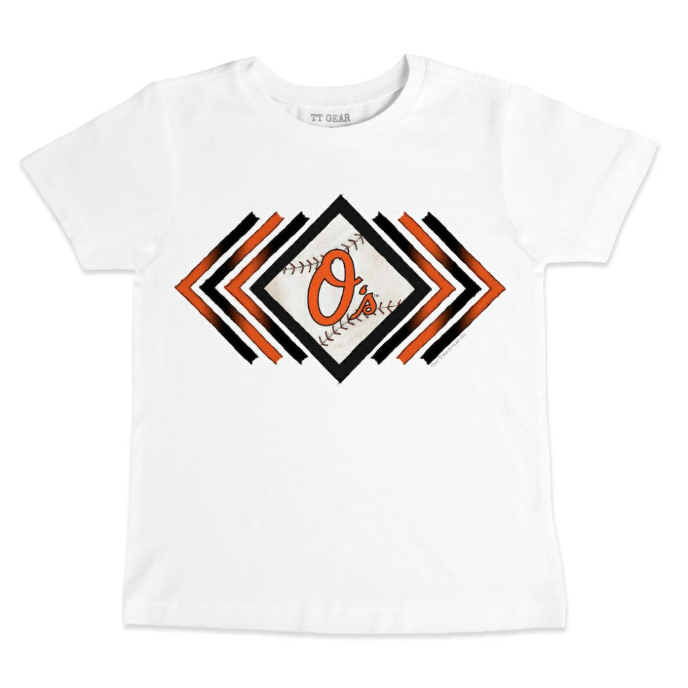 Baltimore Orioles Tiny Turnip Youth Prism Arrows T-Shirt - MLB